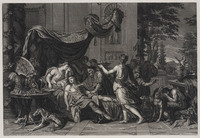 KG 11799
          <br/>
          Dood van Meleager, tapisserie van Duc d'Orléans
          <br/>
          <em>Fonbonne, Quirijn (ca. 1680-na 1757)</em>